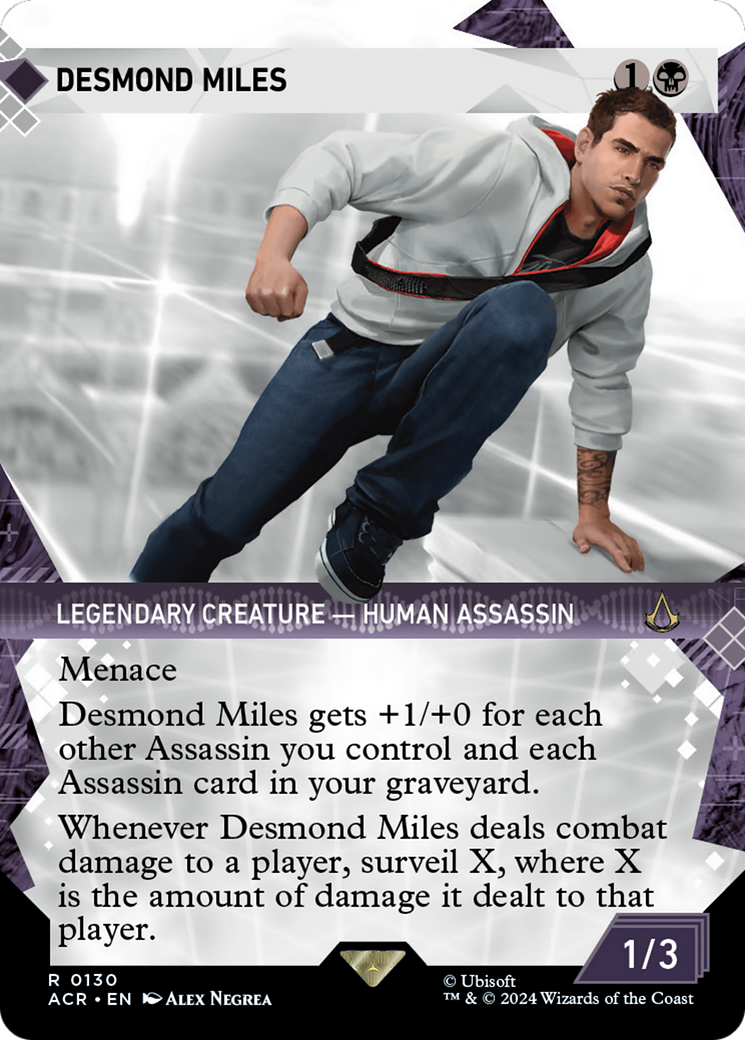 Desmond Miles (Showcase): (Showcase) (Borderless) [Assassin's Creed]