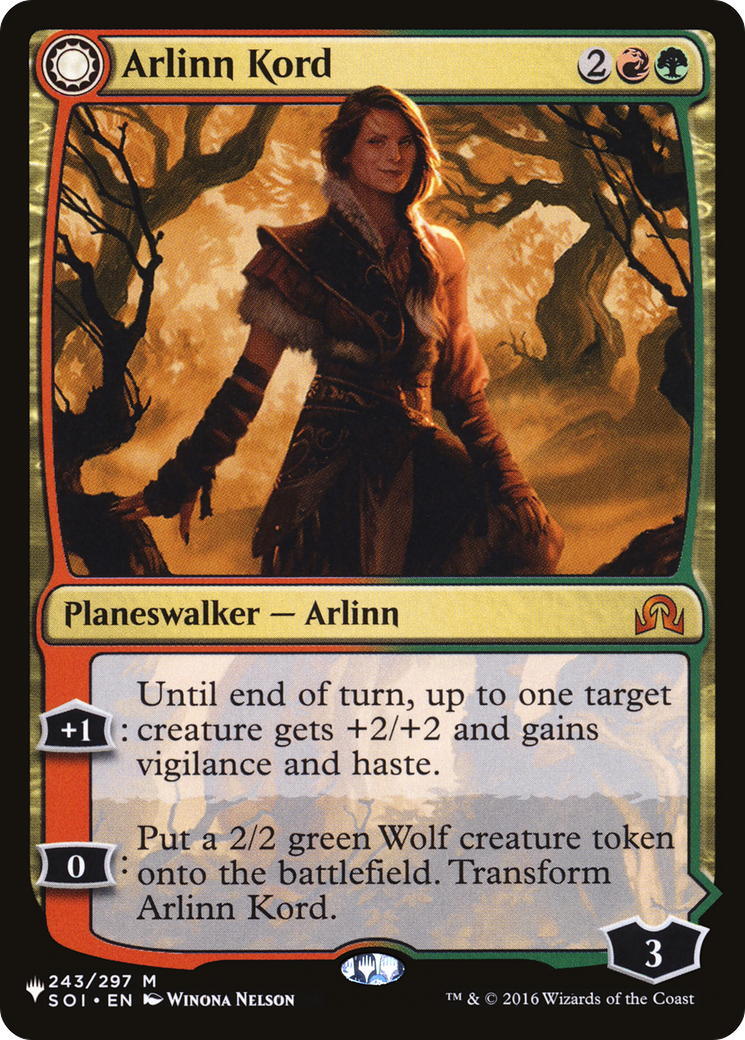 Arlinn Kord - The List: (Double Faced Transform)