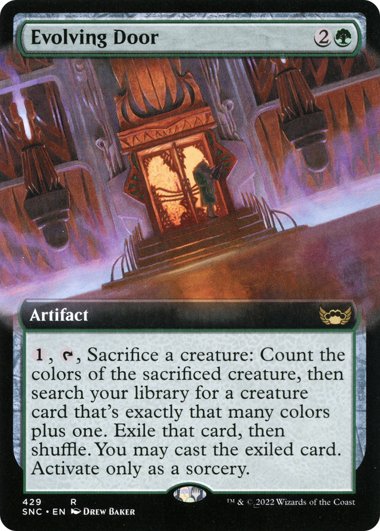 Evolving Door (Extended Art): (Extended Art) [Streets of New Capenna]