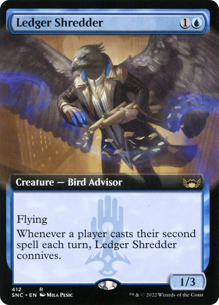Ledger Shredder (Extended Art) - [Streets of New Capenna]: (Extended Art)