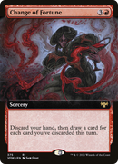 Change of Fortune (Extended Art) - [Innistrad: Crimson Vow]: (Extended Art)