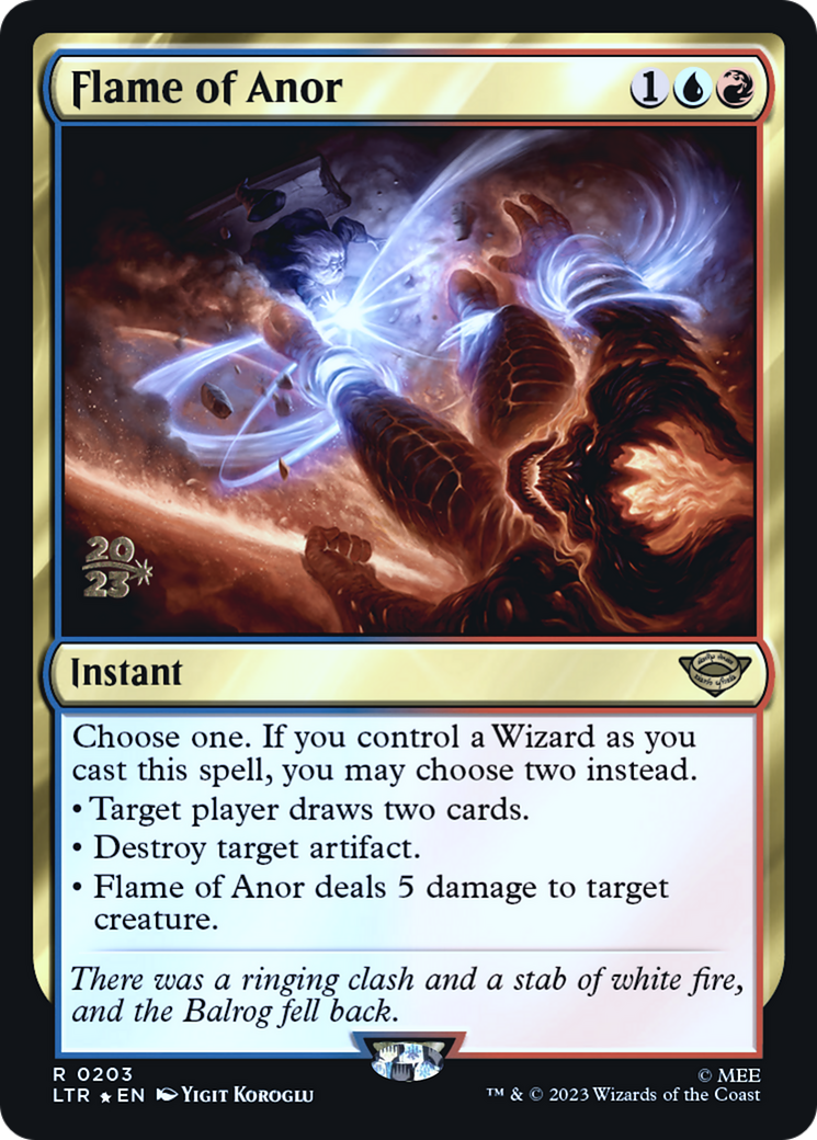 Flame of Anor [The Lord of the Rings: Tales of Middle-Earth Prerelease Promos]