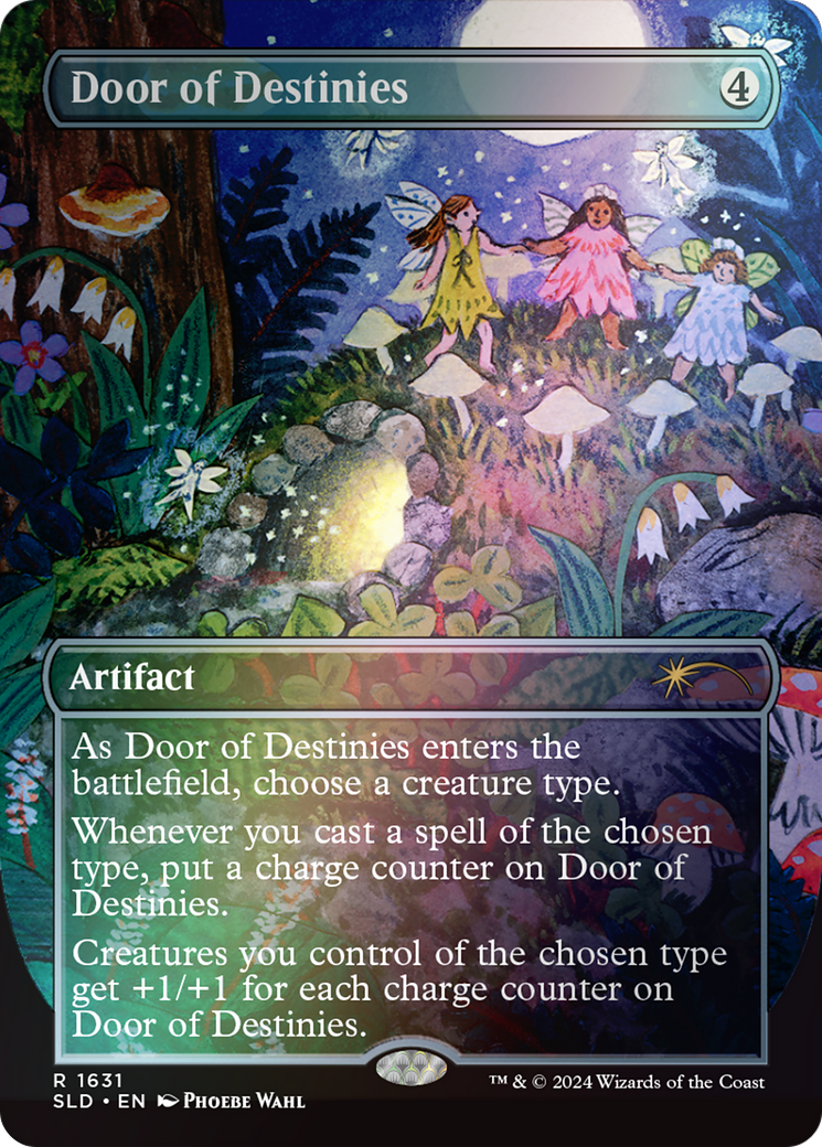 Door of Destinies (Rainbow Foil) (Borderless) [Secret Lair Drop] Foil