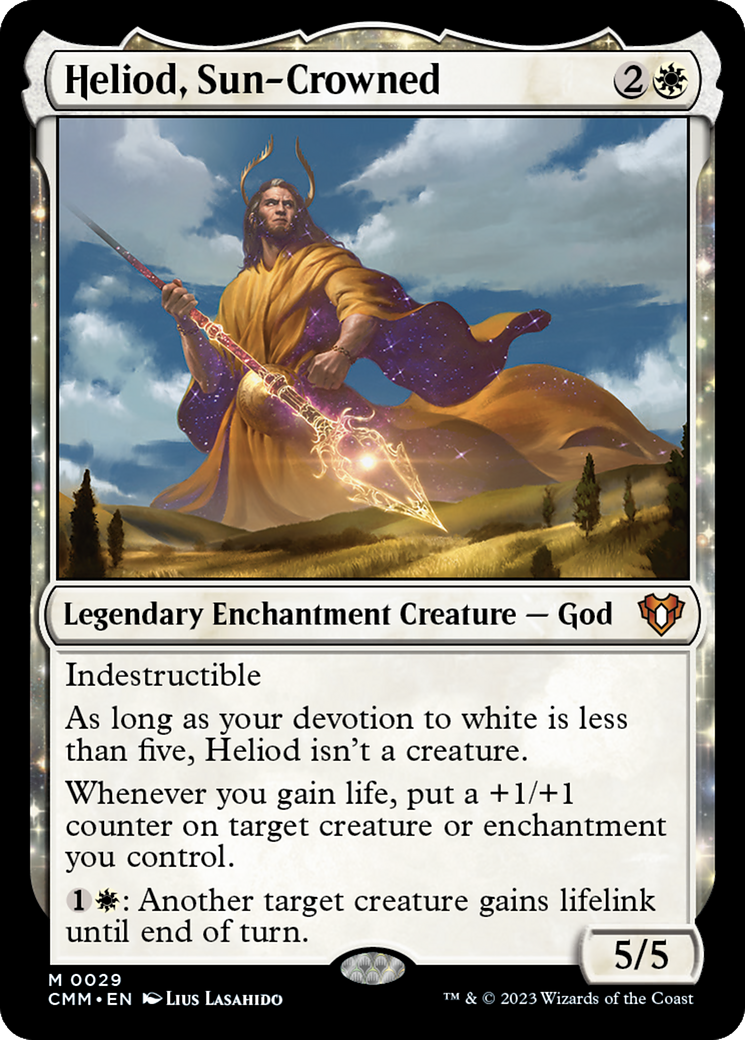 Heliod, Sun-Crowned: (enchantment) [Commander Masters]
