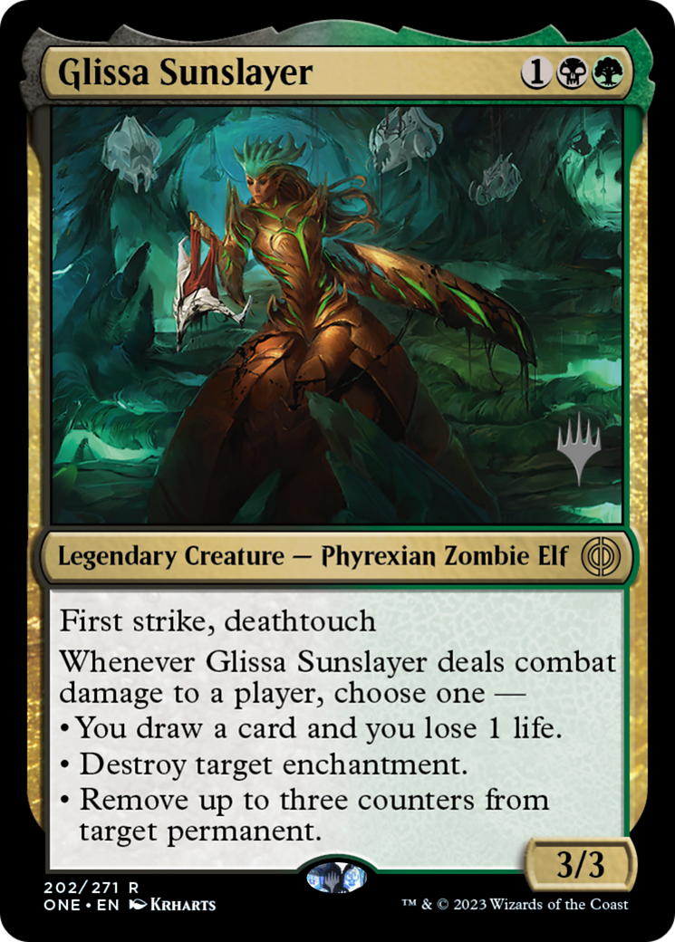 Glissa Sunslayer [Phyrexia: All Will Be One Promos]