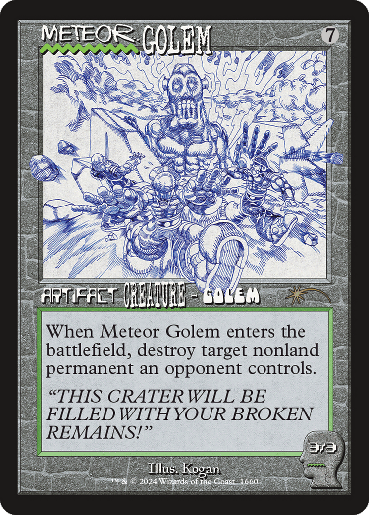 Meteor Golem (1660) [Secret Lair Drop]