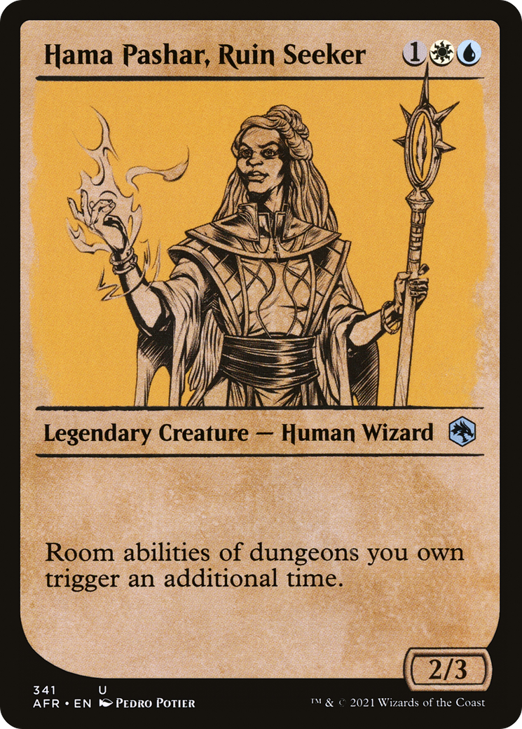 Hama Pashar, Ruin Seeker (Showcase): (Showcase) [Adventures in the Forgotten Realms]