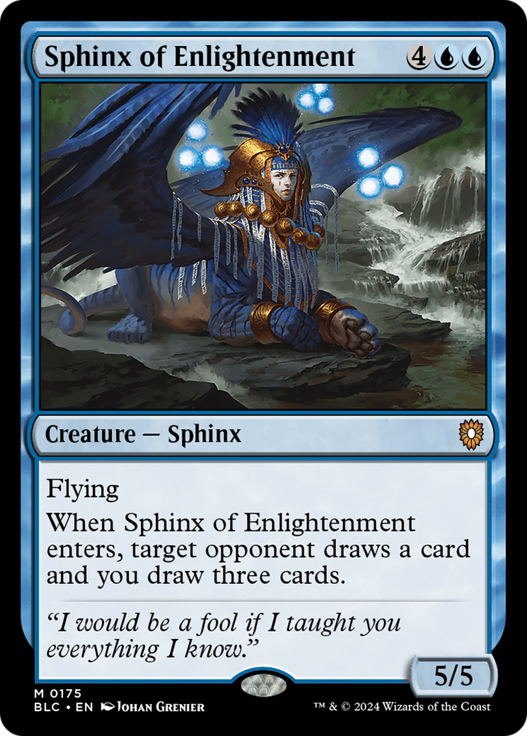 Sphinx of Enlightenment - [Bloomburrow Commander]