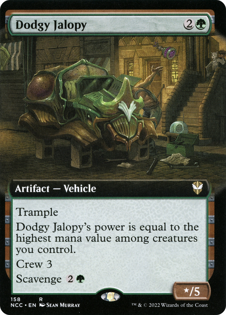 Dodgy Jalopy (Extended Art) - New Capenna Commander: (Extended Art)