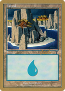 Island (cr332) (Carlos Romao) [World Championship Decks 2002]