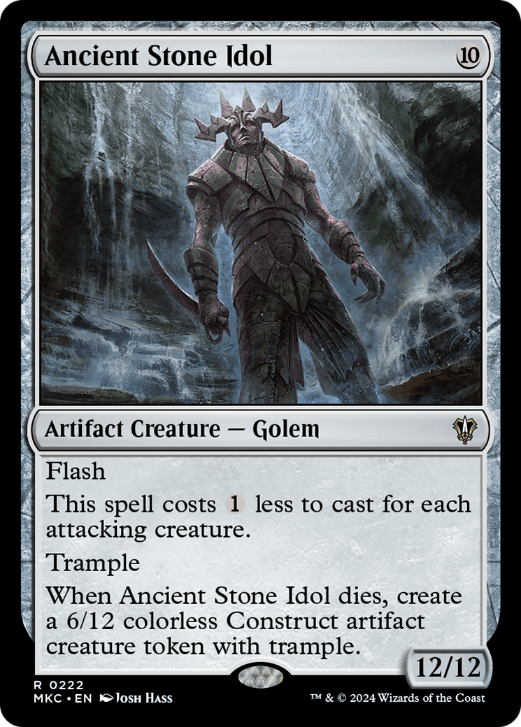 Ancient Stone Idol - Murders at Karlov Manor Commander