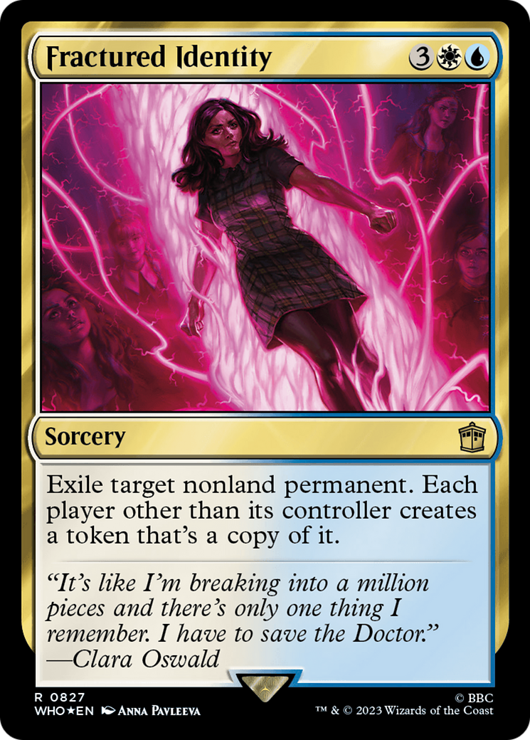 Fractured Identity (Surge Foil) - [Doctor Who] Foil