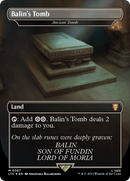 Balin's Tomb - Ancient Tomb (Surge Foil) - Tales of Middle-earth Commander / Balin's Tomb (Borderless) Foil