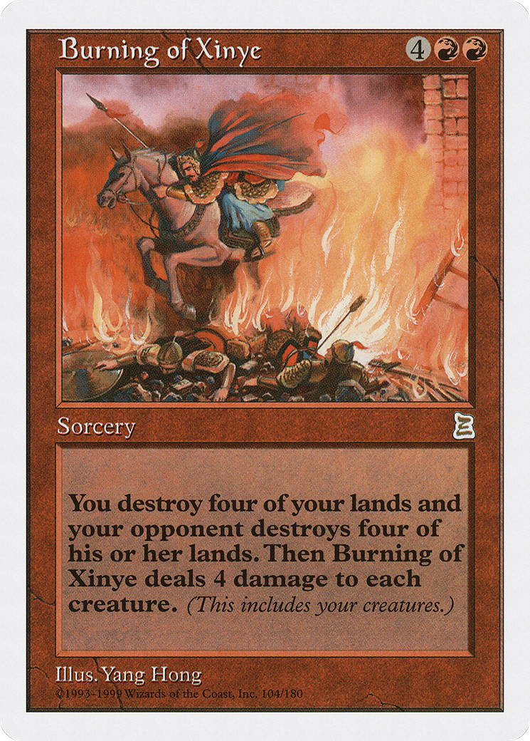 Burning of Xinye - Portal Three Kingdoms
