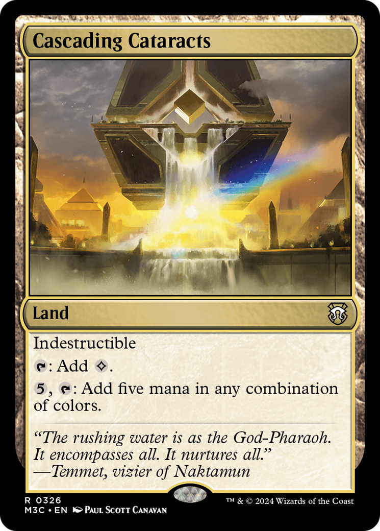 Cascading Cataracts - Modern Horizons 3 Commander