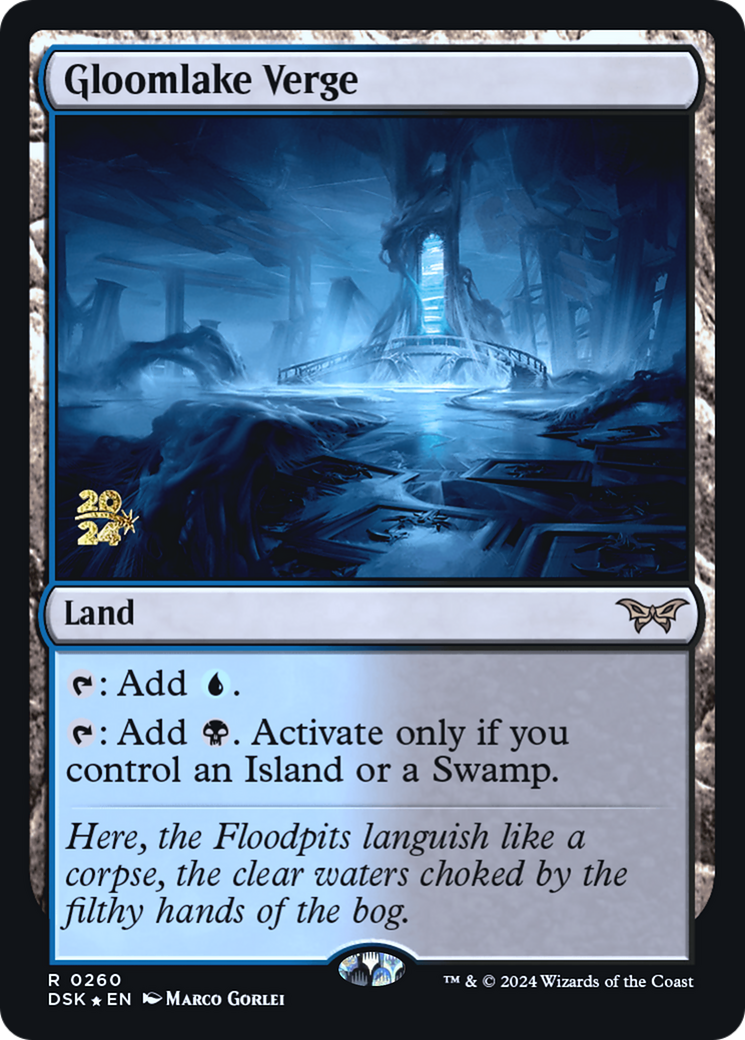 Gloomlake Verge [Duskmourn: House of Horror Promos] Foil