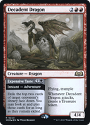Decadent Dragon [Wilds of Eldraine Promos] Foil