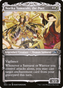 Norika Yamazaki, the Poet (Showcase) - [Kamigawa: Neon Dynasty]: (Showcase)