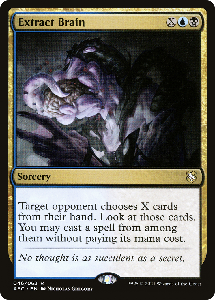 Extract Brain [Forgotten Realms Commander]