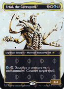 Ertai, the Corrupted (Step-and-Compleat Foil) (Borderless) [Secret Lair Drop] Foil