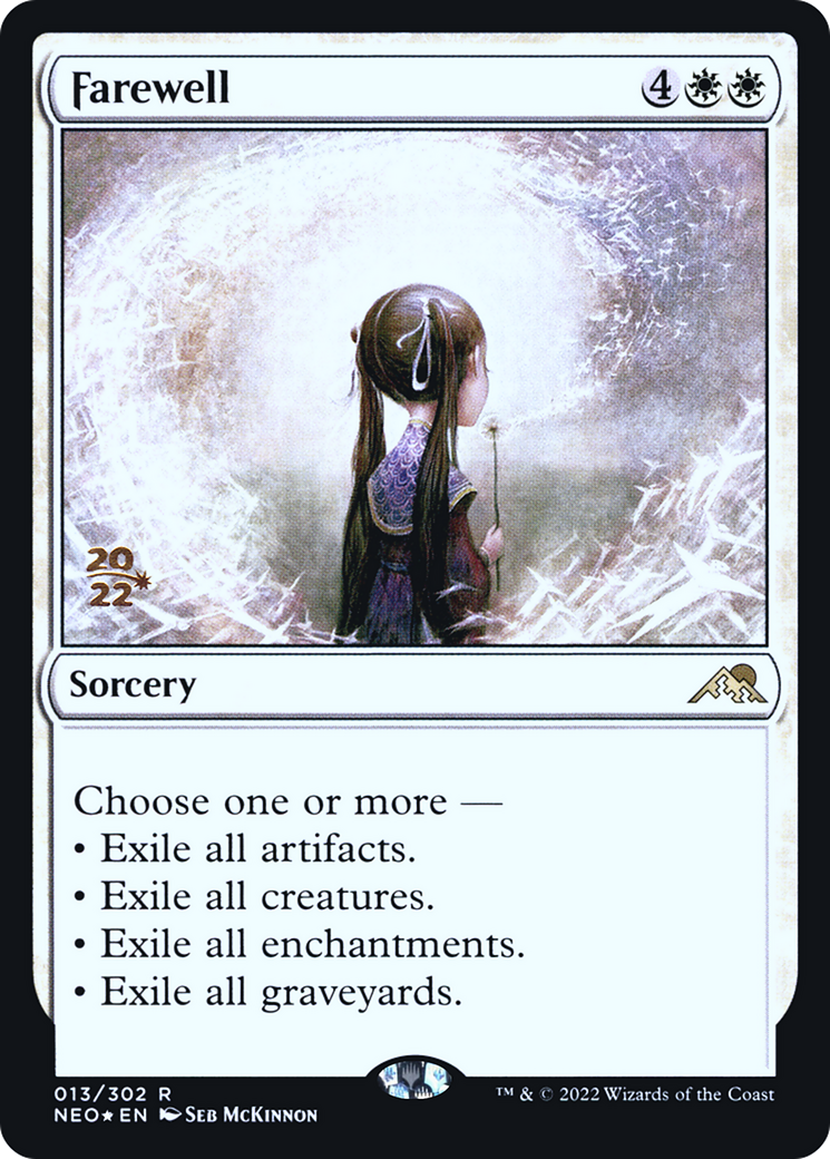 Farewell [Kamigawa: Neon Dynasty Promos] Foil