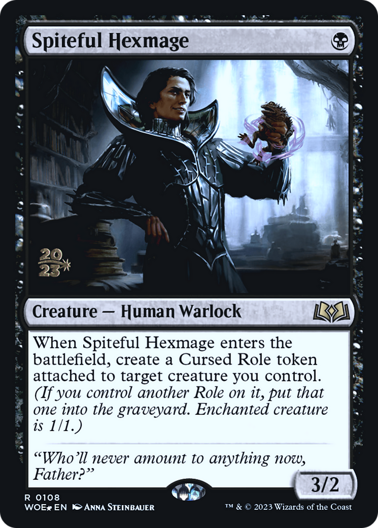 Spiteful Hexmage - [Wilds of Eldraine Promos] Foil