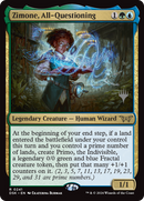 Zimone, All-Questioning [Duskmourn: House of Horror Promos]