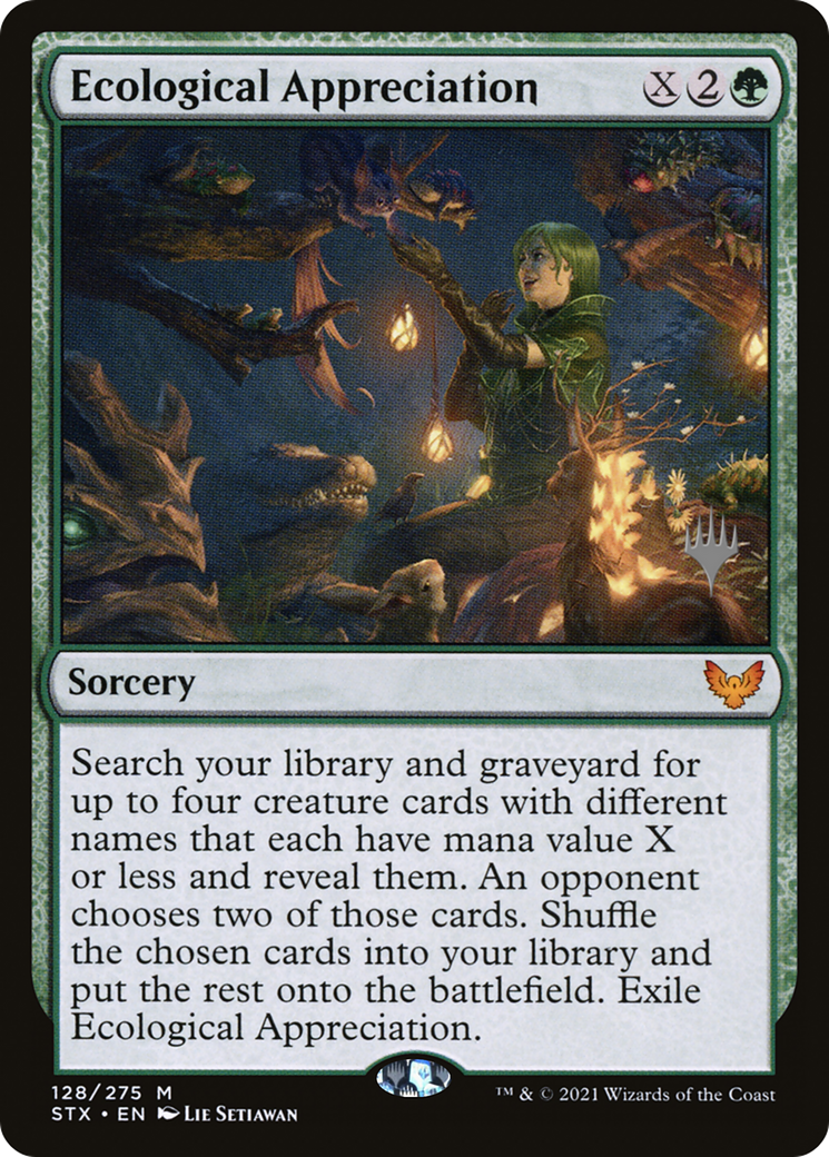 Ecological Appreciation [Strixhaven: School of Mages Promos]