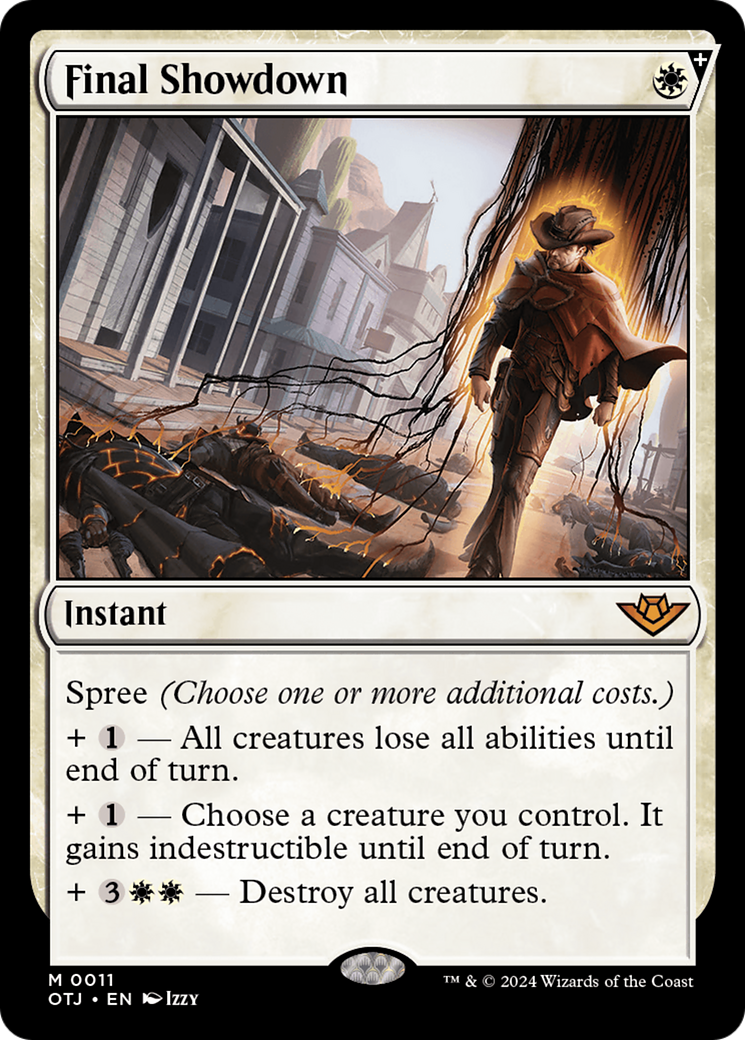 Final Showdown: (spree) [Outlaws of Thunder Junction]