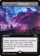 Invoke Despair (Extended Art) - [Kamigawa: Neon Dynasty]: (Extended Art)