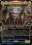 Miracle Max, Unemployed - Marchesa, the Black Rose [Secret Lair Drop] / Miracle Max, Unemployed (Borderless)