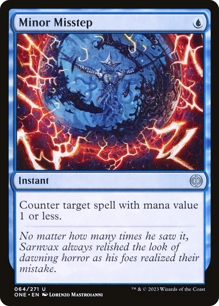 Minor Misstep - [Phyrexia: All Will Be One]