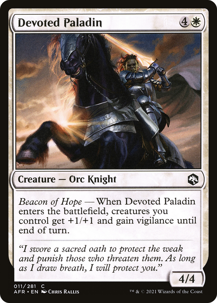 Devoted Paladin [Adventures in the Forgotten Realms]