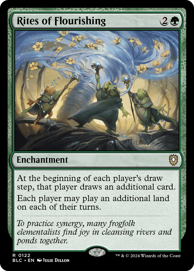 Rites of Flourishing [Bloomburrow Commander]