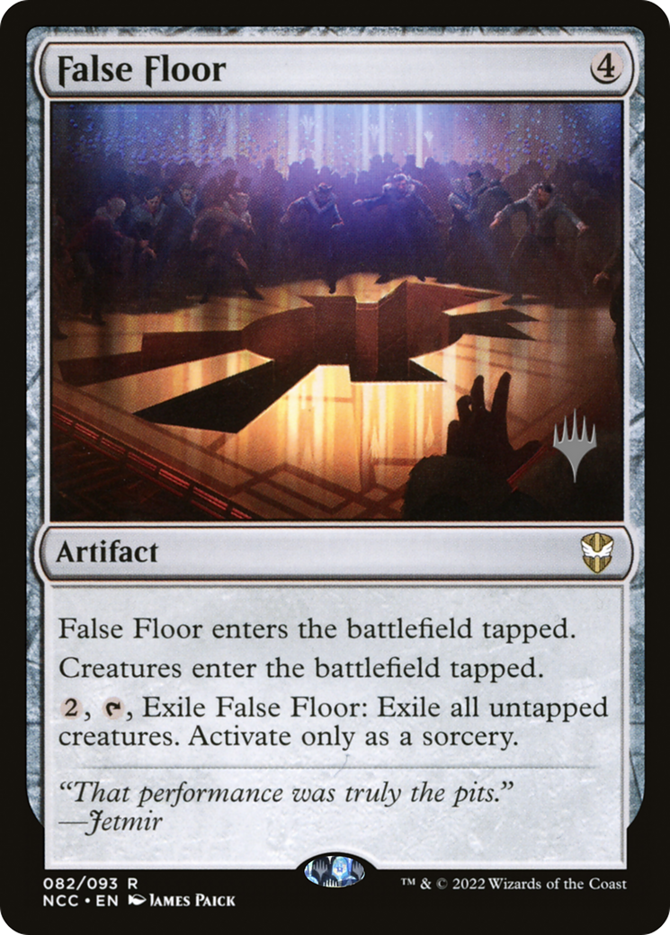 False Floor [New Capenna Commander Promos] Foil