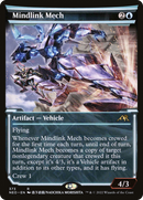 Mindlink Mech (Showcase Soft Glow) [Kamigawa: Neon Dynasty]