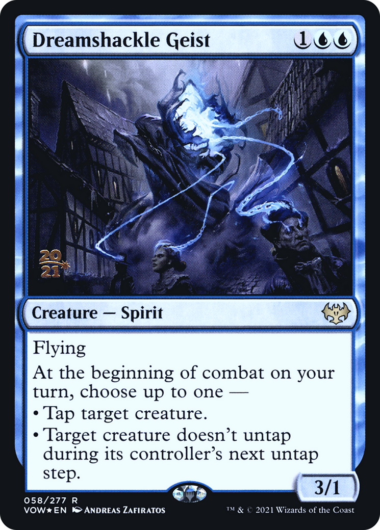 Dreamshackle Geist [Innistrad: Crimson Vow Promos] Foil