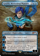 KAITO, Mysterious Maestro - Jace, Unraveler of Secrets [Secret Lair Drop] / KAITO, Mysterious Maestro (Borderless)