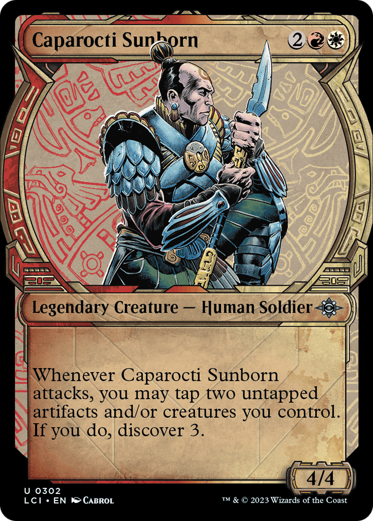 Caparocti Sunborn (Showcase) - The Lost Caverns of Ixalan: (Showcase)