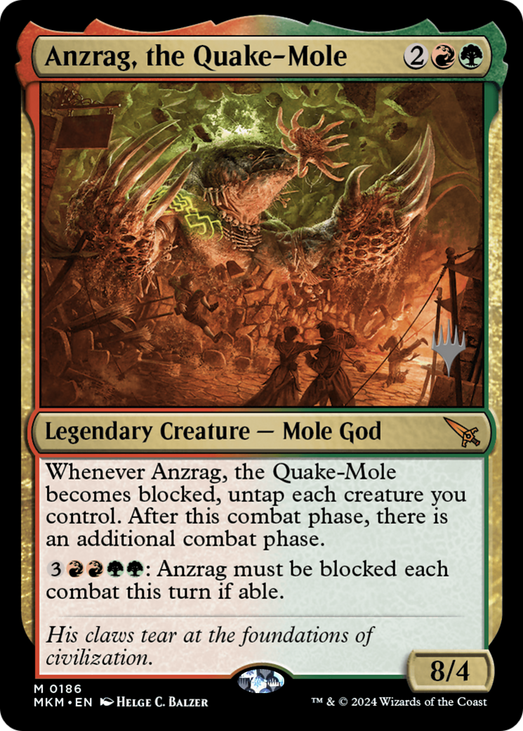 Anzrag, the Quake-Mole - [Murders at Karlov Manor Promos]