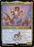 Zaffai, Thunder Conductor (Display Commander) - Thick Stock (C21-004) - Commander 2021 Display Commanders Foil