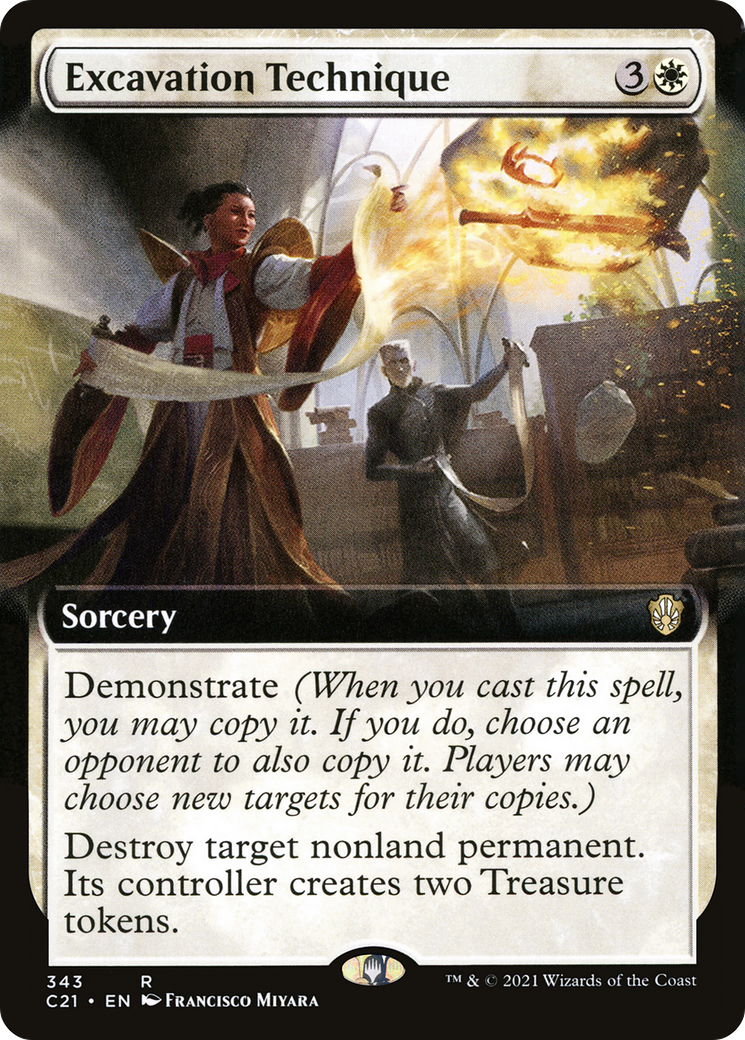 Excavation Technique (Extended Art): (Extended Art) [Commander 2021]