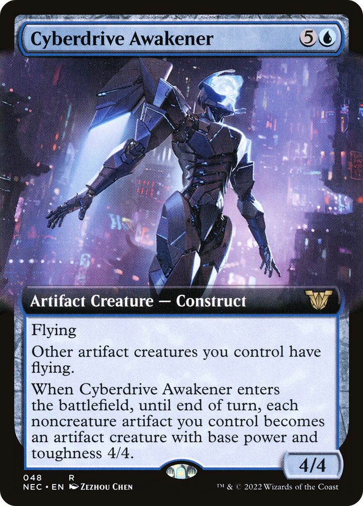 Cyberdrive Awakener (Extended Art): (Extended Art) [Neon Dynasty Commander]