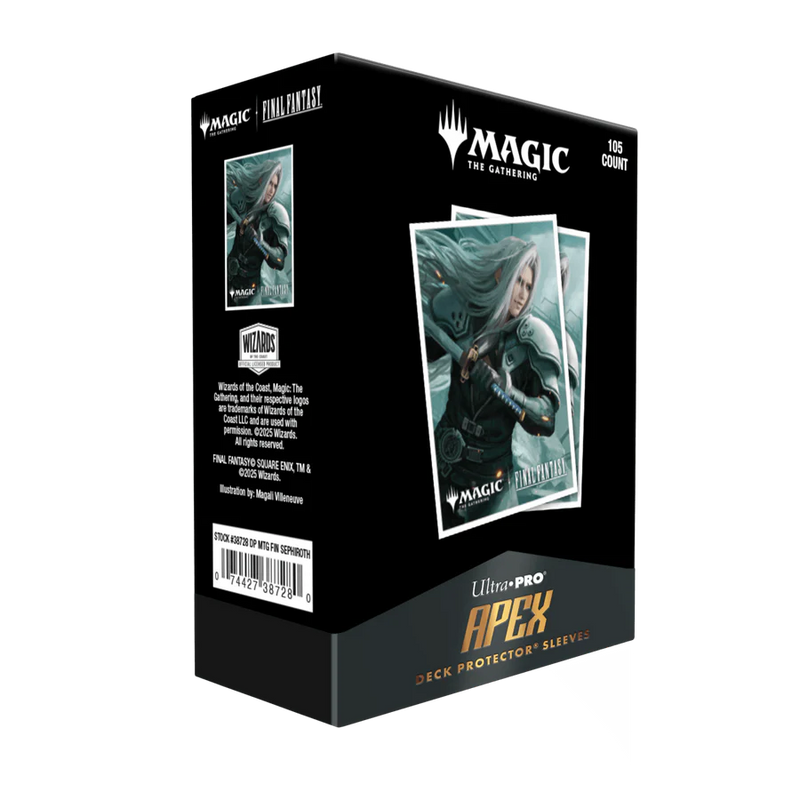 Ultra Pro Magic Apex Sleeves - Final Fantasy - Sephiroth, Planet’s Heir