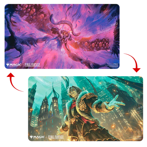 Magic: The Gathering®—FINAL FANTASY™ Emet-Selch, Unsundered / Hades, Sorcerer of Eld Double-Sided Playmat