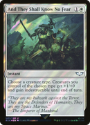 And They Shall Know No Fear (Surge Foil) - Warhammer 40,000 Commander Foil