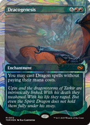 Dracogenesis (0412) (Showcase) (Halo Foil): (Showcase, enchantment) [Tarkir: Dragonstorm] Foil