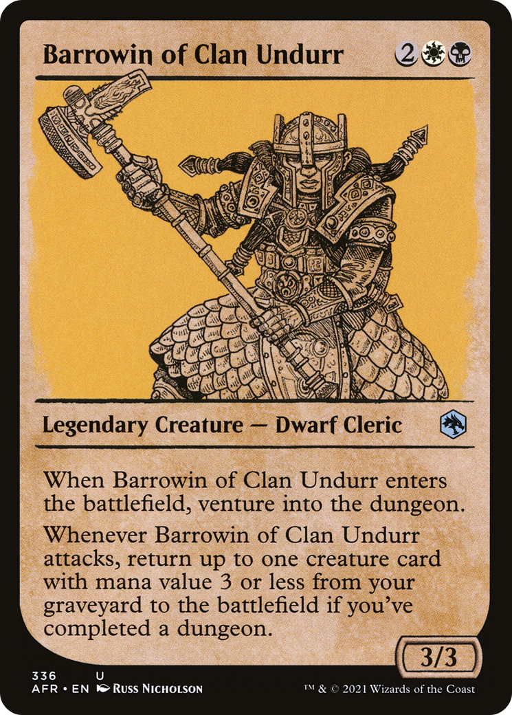 Barrowin of Clan Undurr (Showcase) - Adventures in the Forgotten Realms: (Showcase)