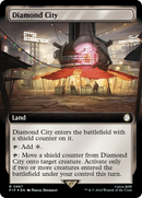Diamond City (Extended Art) (Surge Foil): (Extended Art) [Fallout] Foil