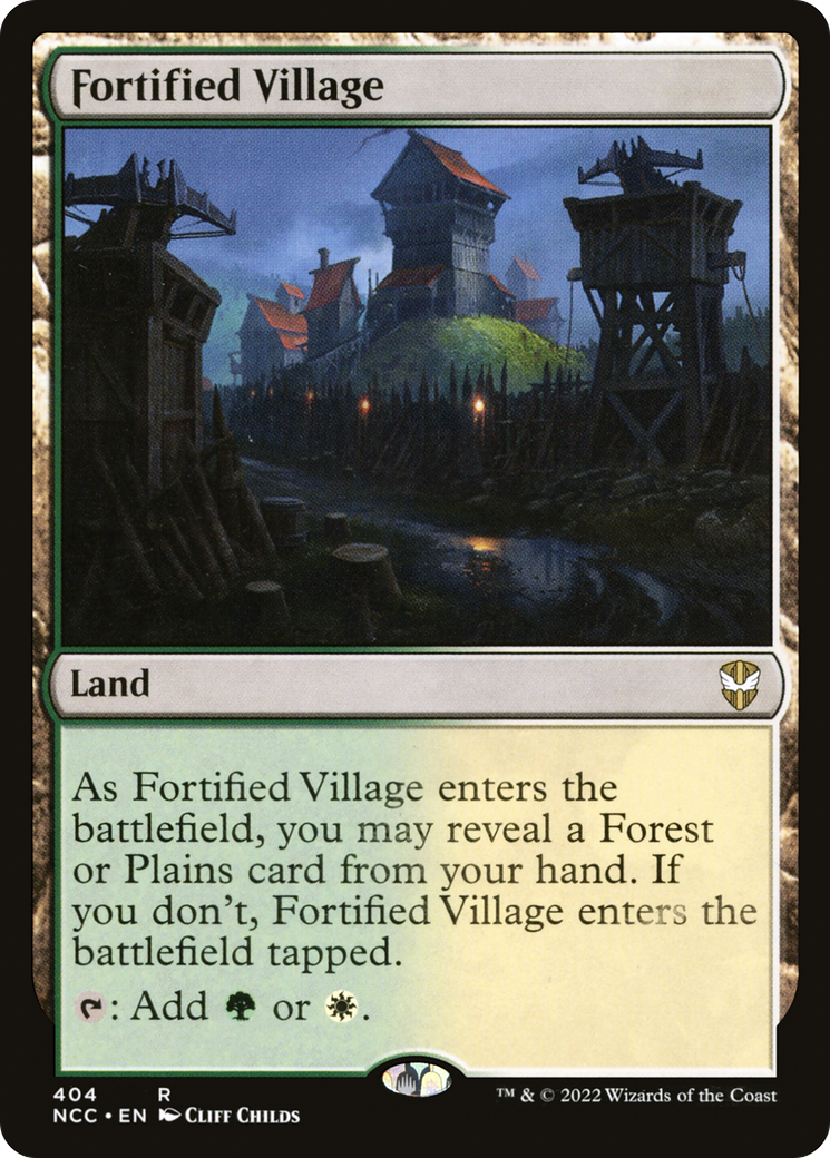 Fortified Village [New Capenna Commander]